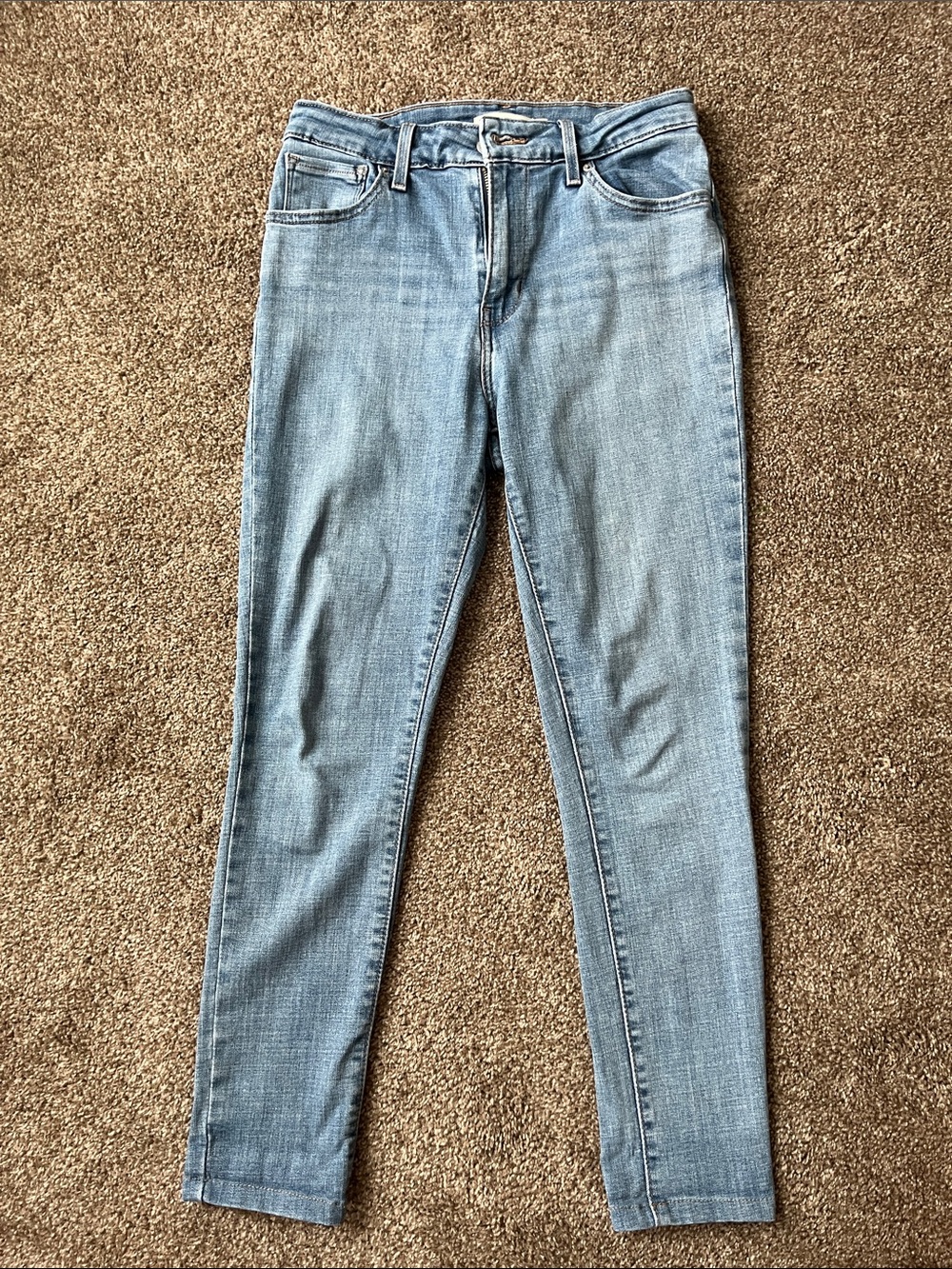 Levi's Light Blue Skinny Jeans for Women